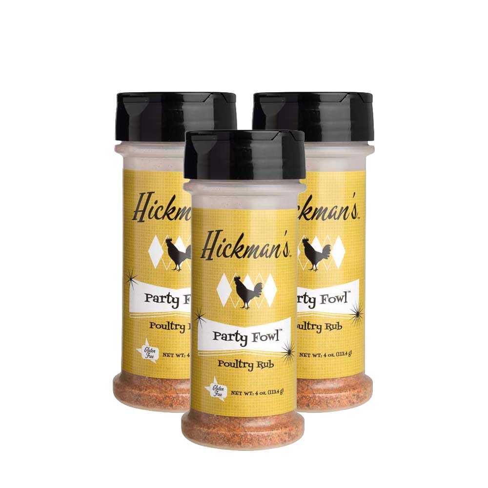 Hickman’s Party Fowl Chicken Rub | Pack of 3 - BBQRubs.com