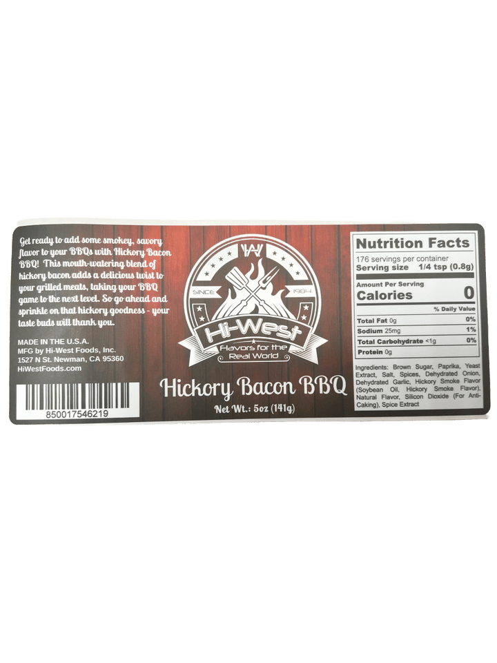 Hickory Bacon BBQ Seasoning - BBQRubs.com