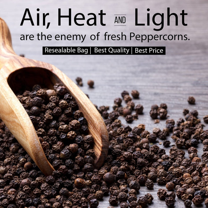 Himalayan Pink Salt Coarse & Organic Black Tellicherry Peppercorns Combo Pack - BBQRubs.com
