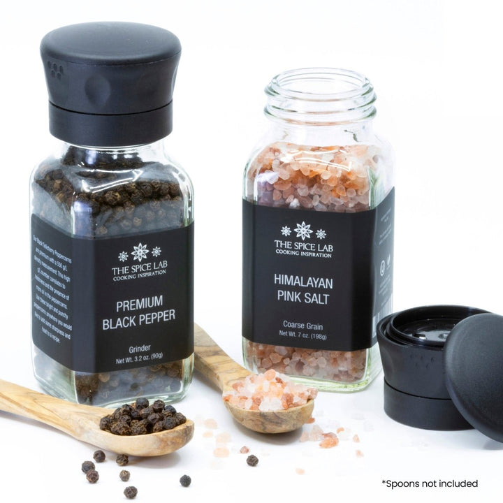 Himalayan Pink Salt (Coarse) & Premium Black Pepper Set - BBQRubs.com