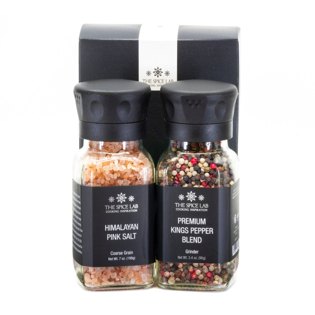 Himalayan Pink Salt (Coarse) & Premium Kings Pepper Blend Set - BBQRubs.com