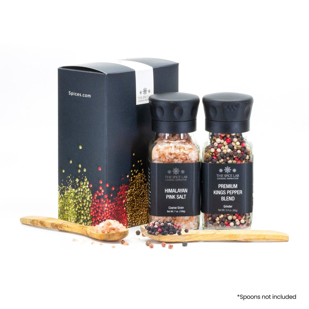 Himalayan Pink Salt (Coarse) & Premium Kings Pepper Blend Set - BBQRubs.com