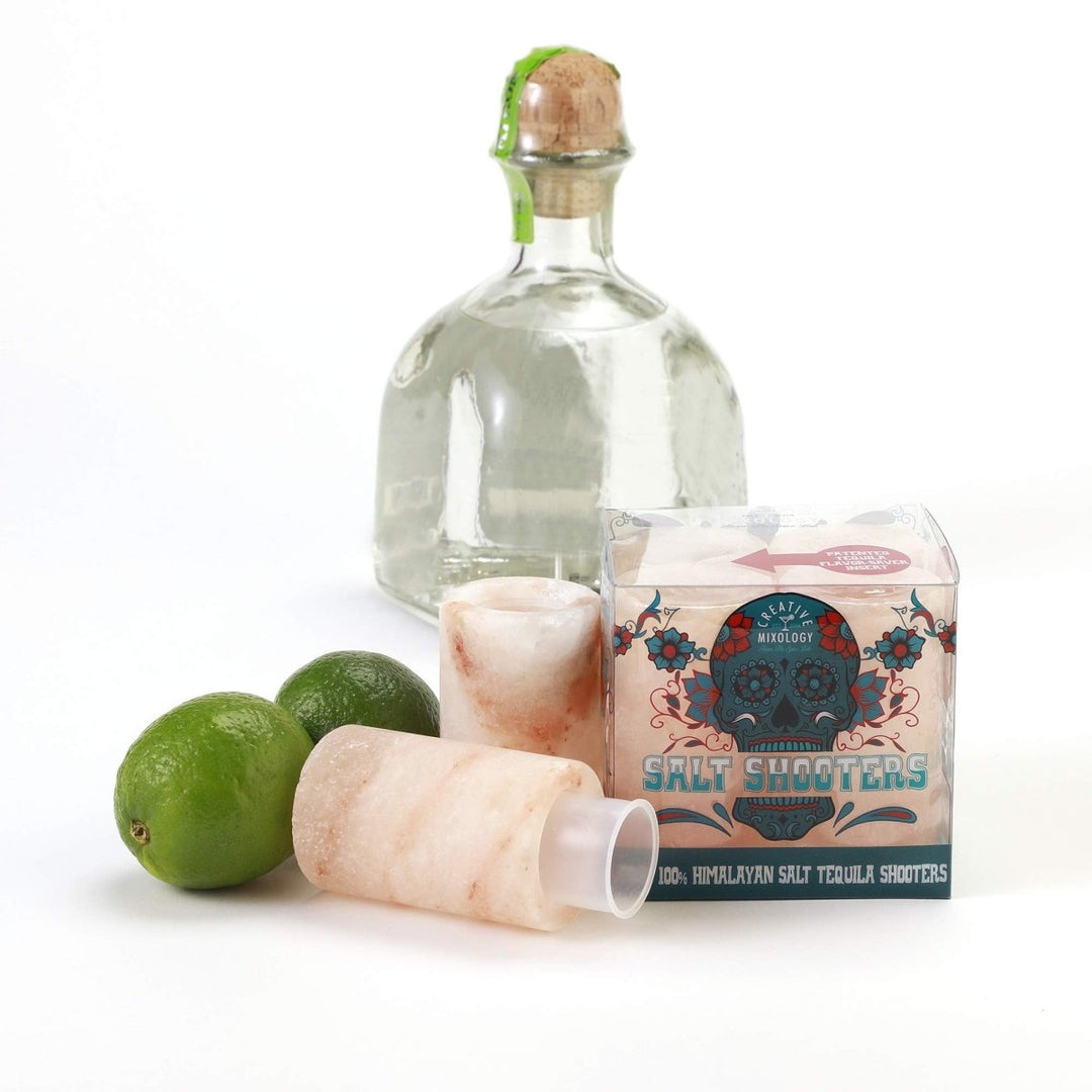 Himalayan Salt Tequila Shooters - 8 Pack (2 Sets of 4 Shot Glasses) - BBQRubs.com