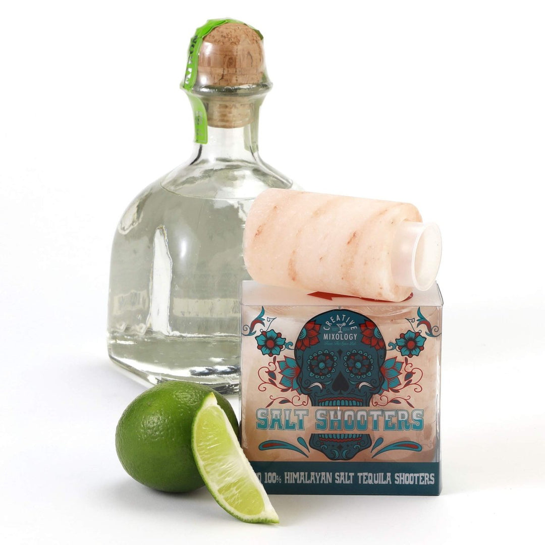Himalayan Salt Tequila Shooters - 8 Pack (2 Sets of 4 Shot Glasses) - BBQRubs.com