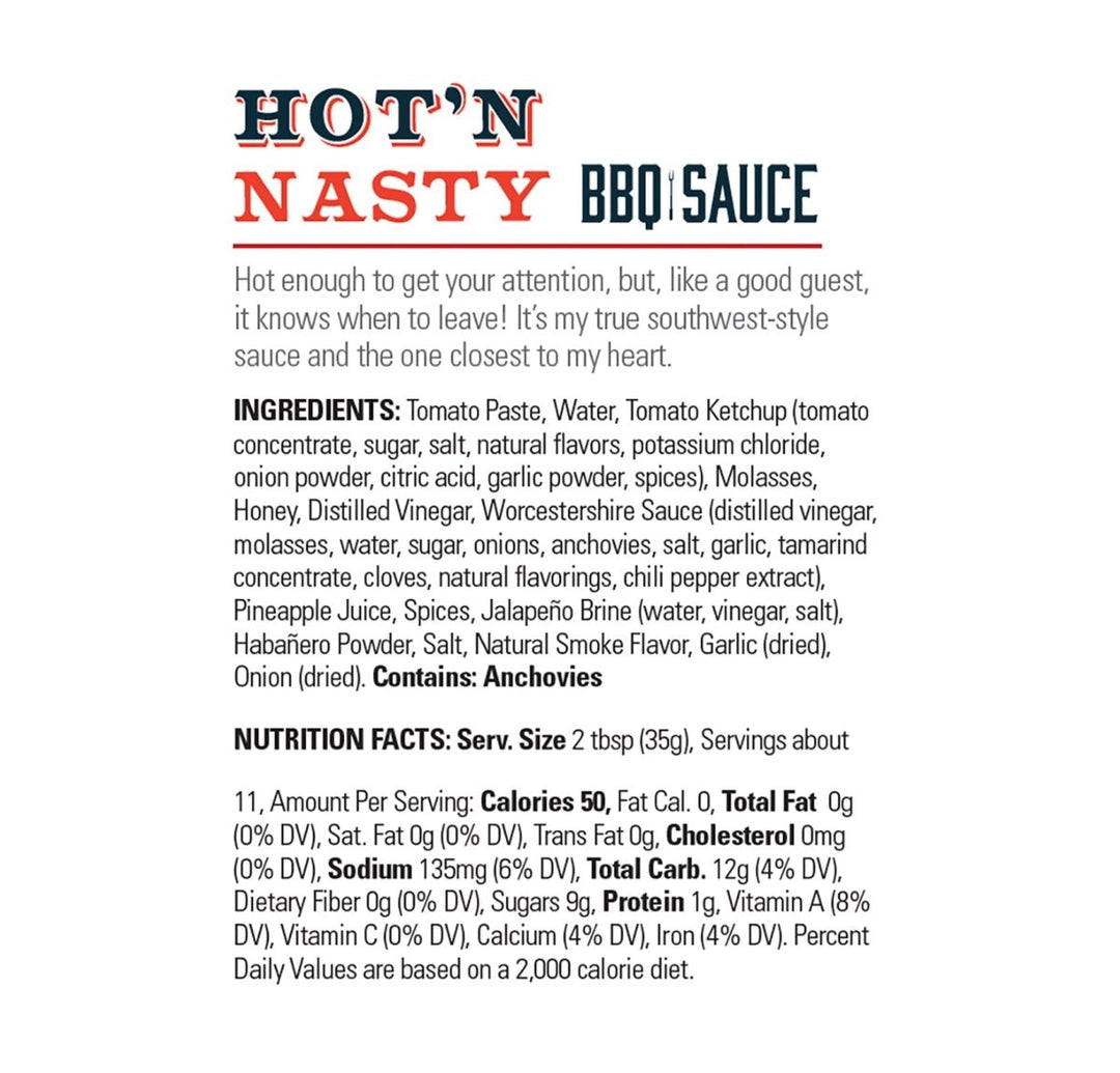 Hot 'n Nasty® Sauce - BBQRubs.com