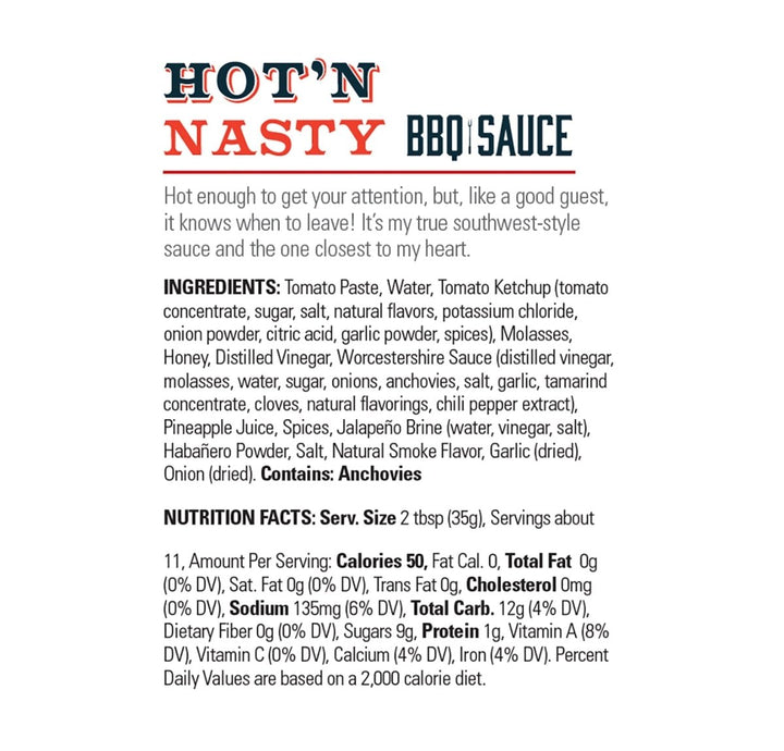 Hot 'n Nasty® Sauce - BBQRubs.com
