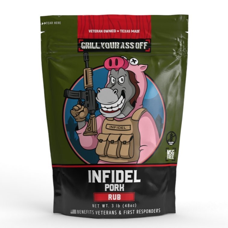 Infidel Pork Rub - BBQRubs.com