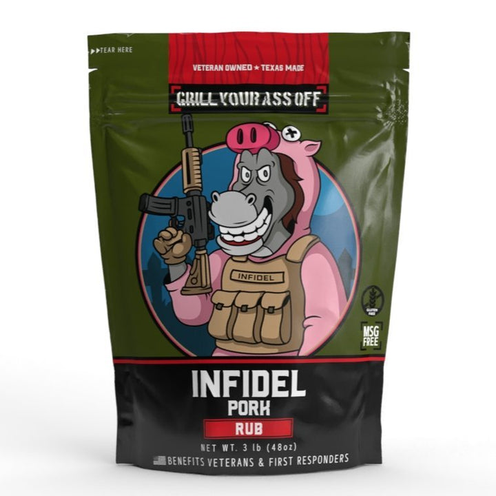 Infidel Pork Rub - BBQRubs.com