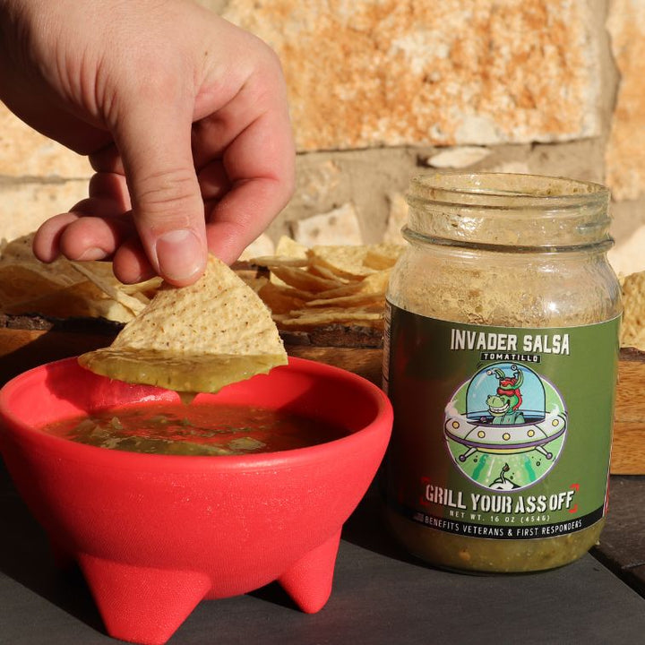 Invader Tomatillo Salsa - BBQRubs.com