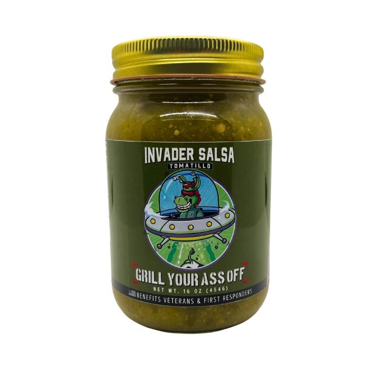 Invader Tomatillo Salsa - BBQRubs.com