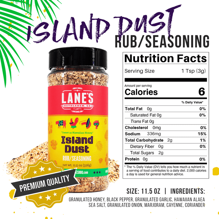 Island Dust Rub & Seasoning - BBQRubs.com