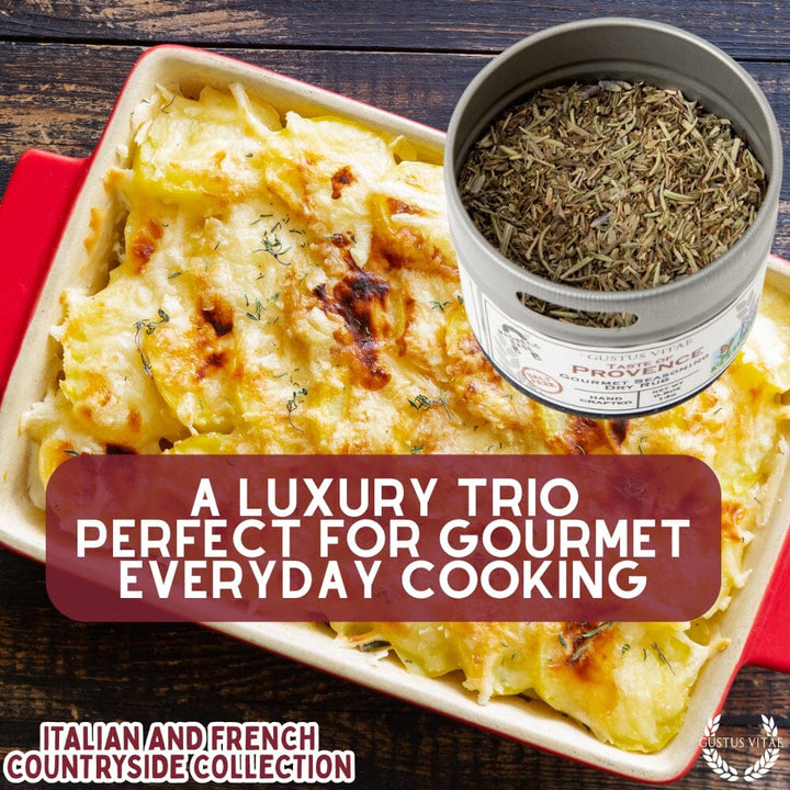Italian and French Countryside Spice Blend Collection - 3 Tins - BBQRubs.com