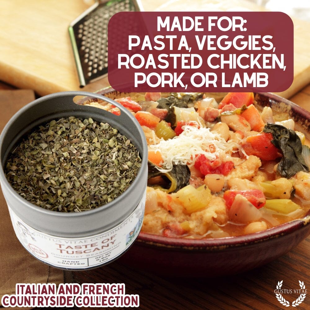 Italian and French Countryside Spice Blend Collection - 3 Tins - BBQRubs.com