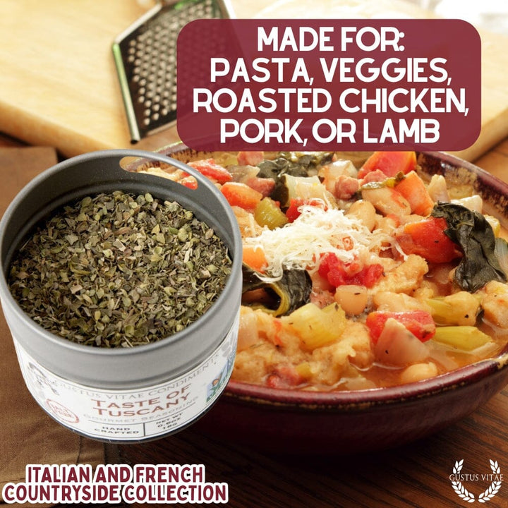 Italian and French Countryside Spice Blend Collection - 3 Tins - BBQRubs.com
