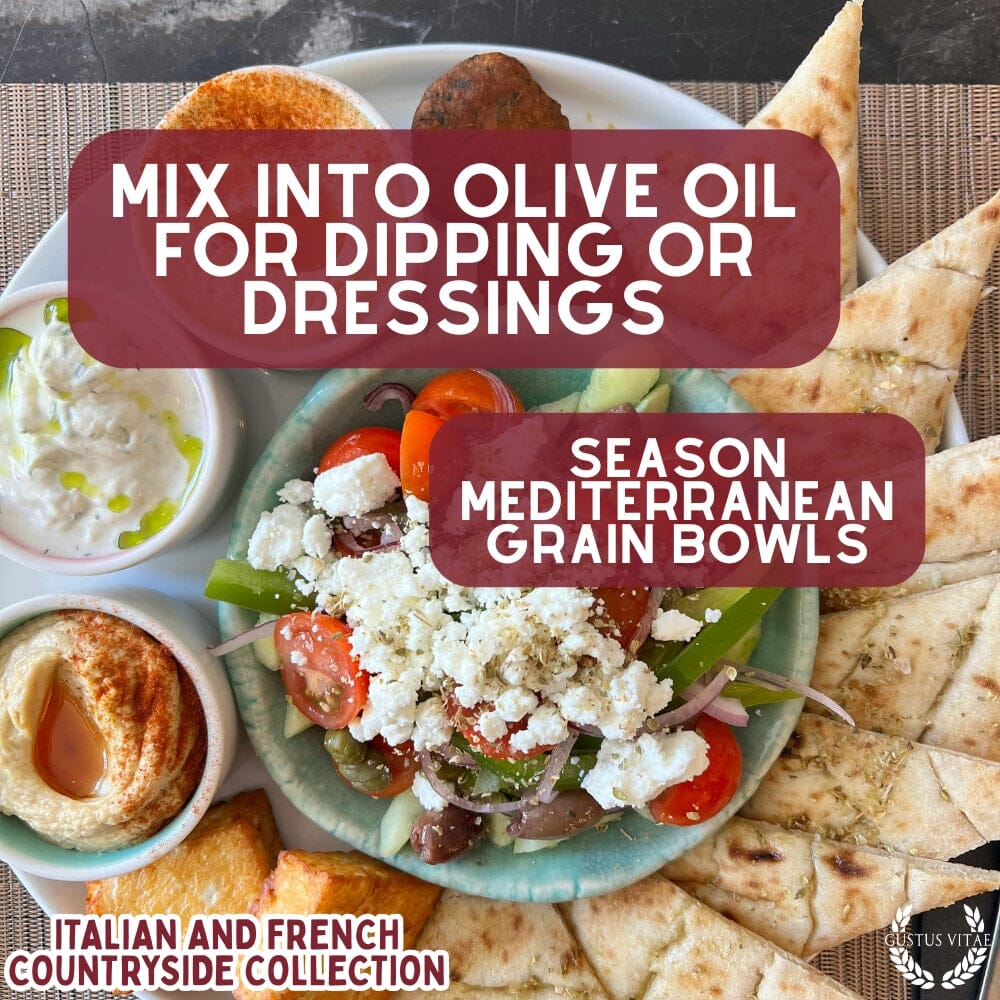 Italian and French Countryside Spice Blend Collection - 3 Tins - BBQRubs.com