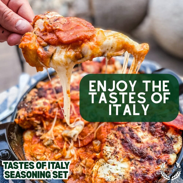 Italian Seasoning Gift Set - Tastes of Italy - Artisanal Spice Blends Six Pack - BBQRubs.com