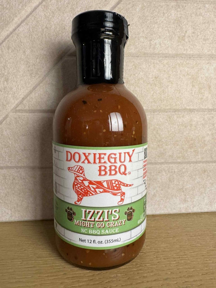 Izzi’s Might Go Crazy – NC Honey Bourbon Garlic BBQ Sauce (12 oz) - BBQRubs.com
