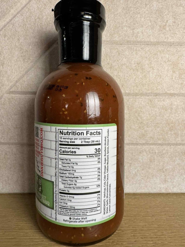 Izzi’s Might Go Crazy – NC Honey Bourbon Garlic BBQ Sauce (12 oz) - BBQRubs.com