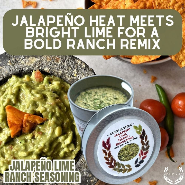 Jalapeño Lime Ranch Seasoning - BBQRubs.com