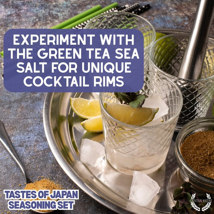 Japanese Seasoning Gift Set - Tastes of Japan - Artisanal Spice Blends Six Pack - BBQRubs.com