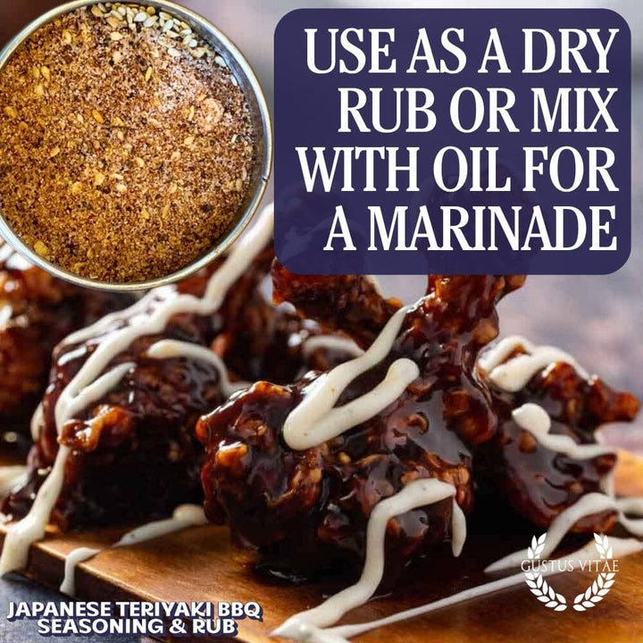 Japanese Teriyaki BBQ Seasoning & Rub - BBQRubs.com