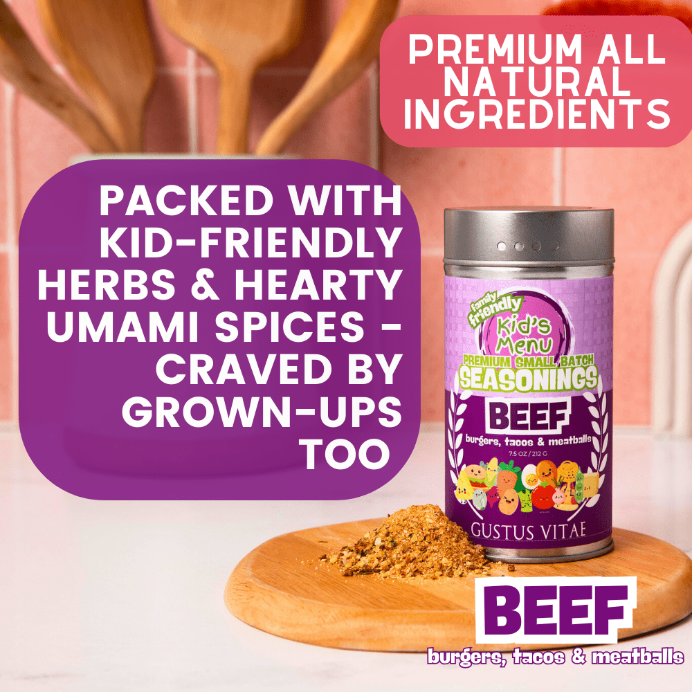 Kid’s Menu: Beef: Burgers, Tacos & Meatballs Seasoning - BBQRubs.com