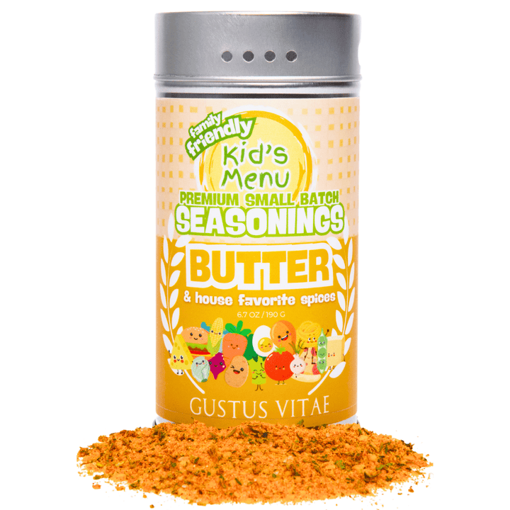 Kid’s Menu: Butter: And House Favorite Spices