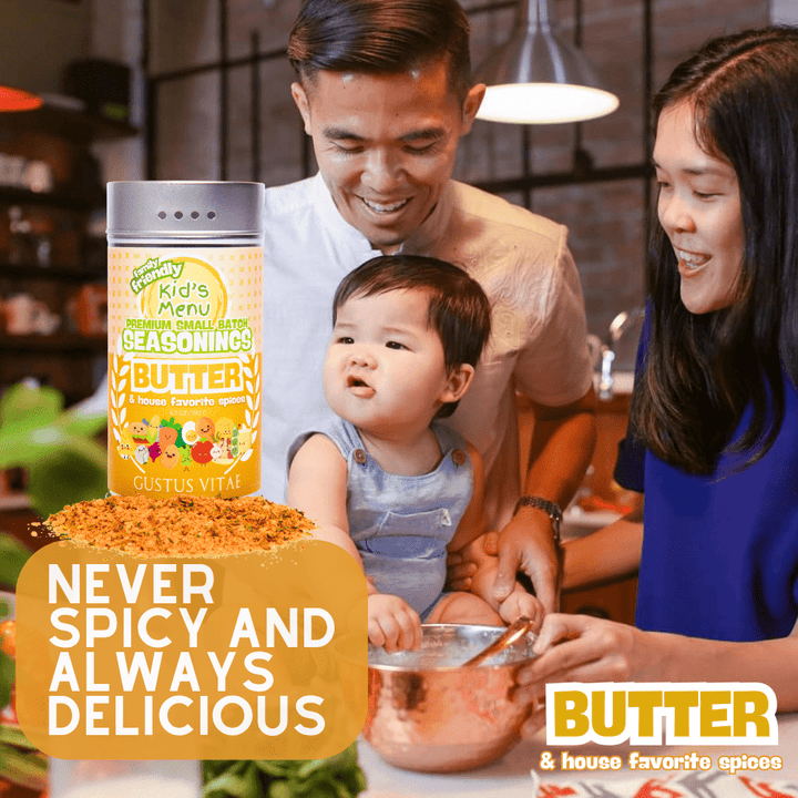 Kid’s Menu: Butter: And House Favorite Spices