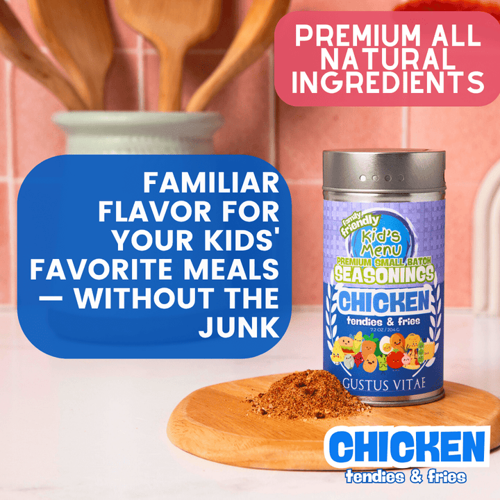 Kid’s Menu: Chicken - Tendies & Fries Gourmet Seasoning Mix