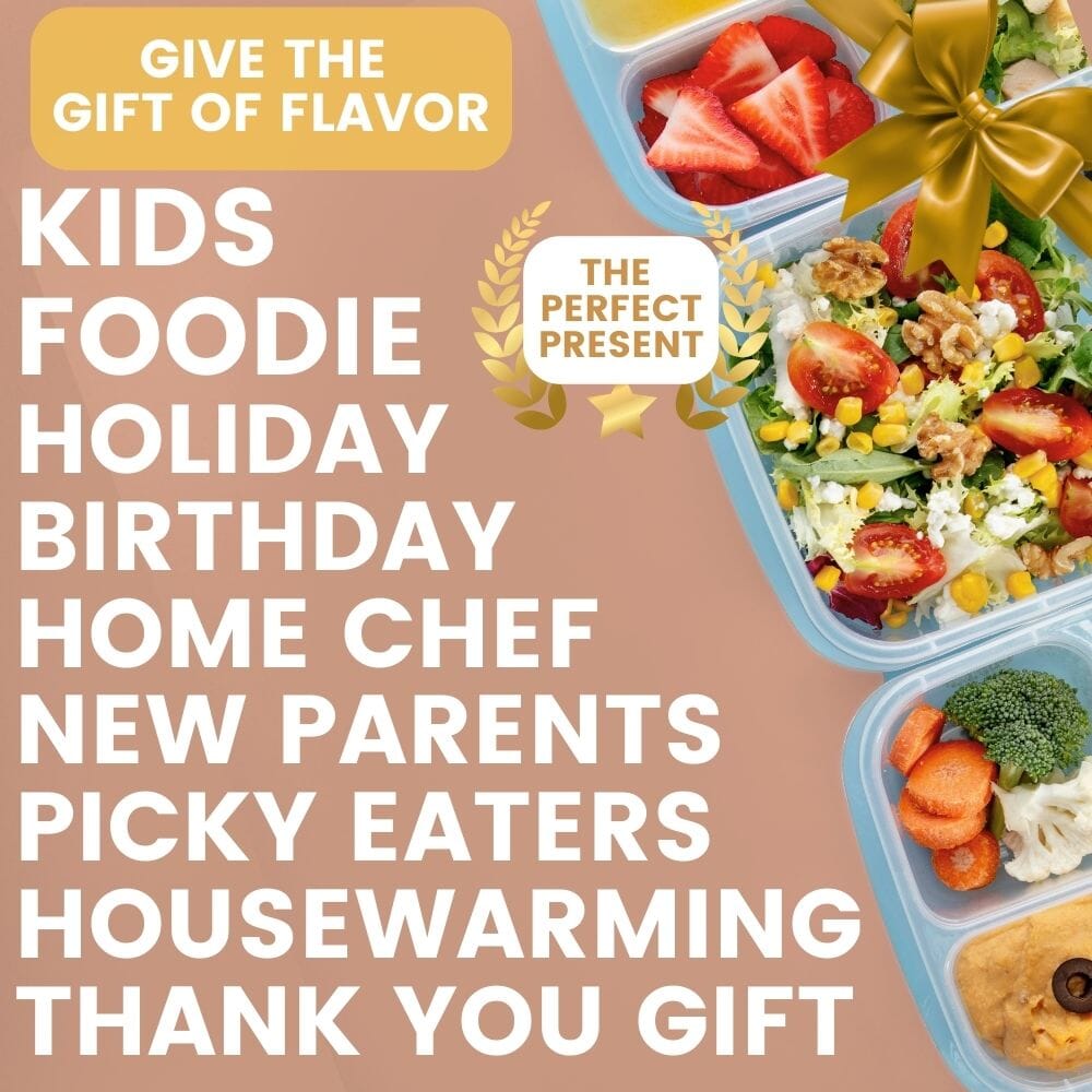 Kid's Menu Deluxe Seasoning Collection | Set of 6 XL Tins