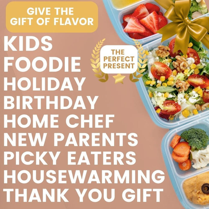 Kid's Menu Deluxe Seasoning Collection | Set of 6 XL Tins