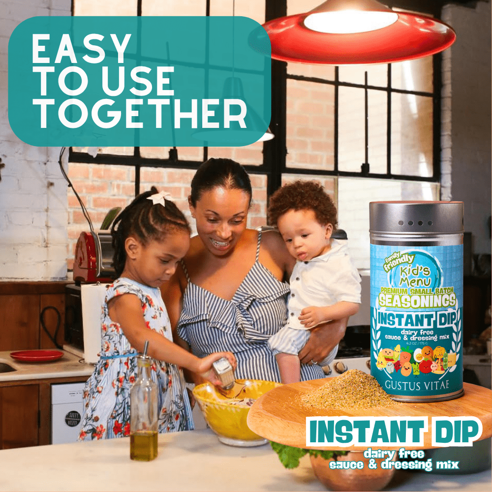 Kid’s Menu: Instant Dip: Dairy-Free Sauce & Dressing Mix