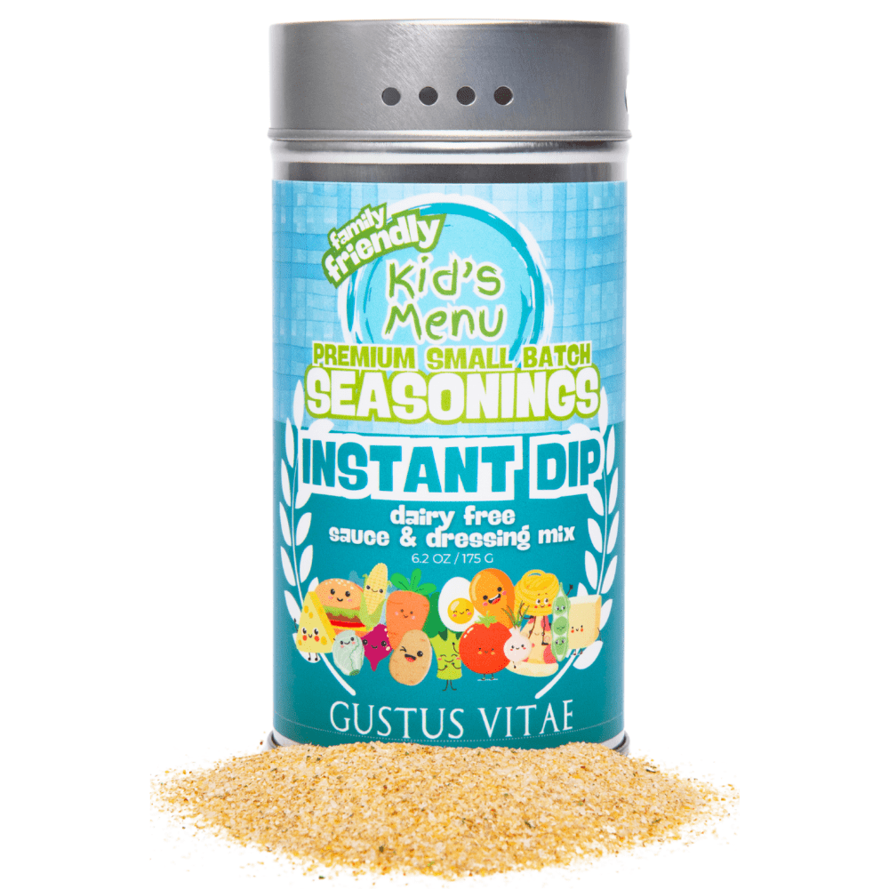 Kid’s Menu: Instant Dip: Dairy-Free Sauce & Dressing Mix