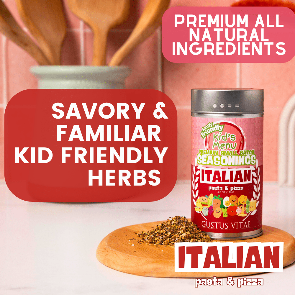 Kid’s Menu: Italian: Pasta & Pizza Seasoning - BBQRubs.com
