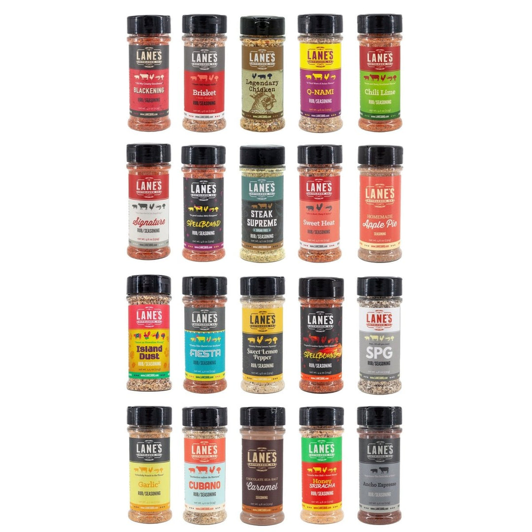 Lane's BBQ Complete Rub Set - BBQRubs.com