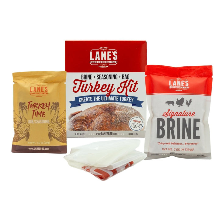 Lane's Turkey Brine Kit - Single Use - BBQRubs.com