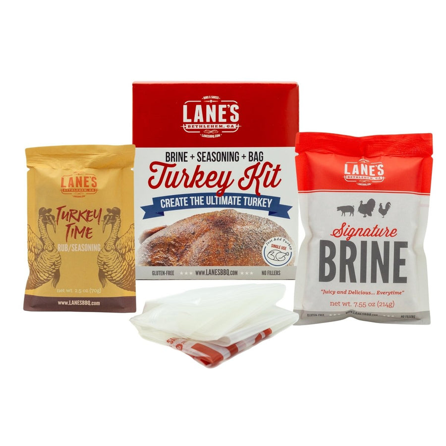 Lane's Turkey Brine Kit - Single Use - BBQRubs.com