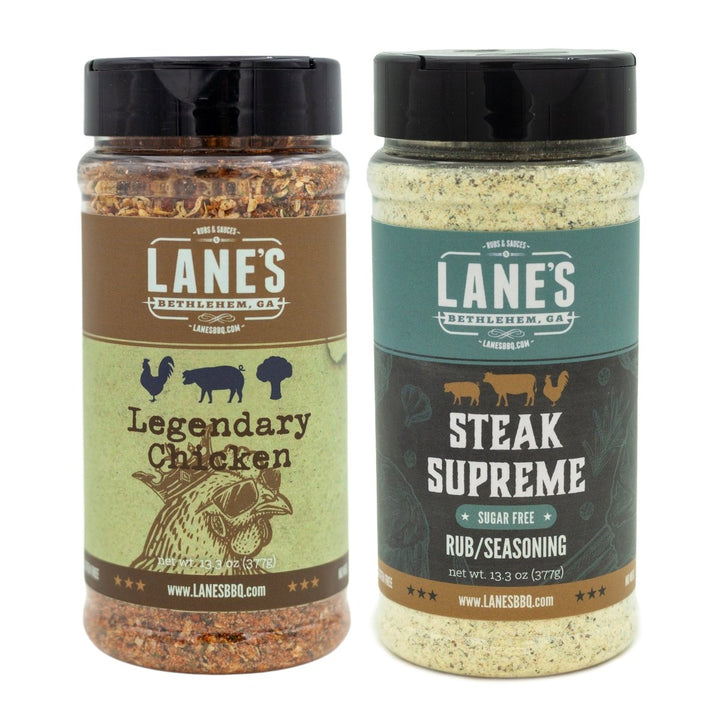 Lane's Ultimate Beef & Chicken Rub Bundle - BBQRubs.com