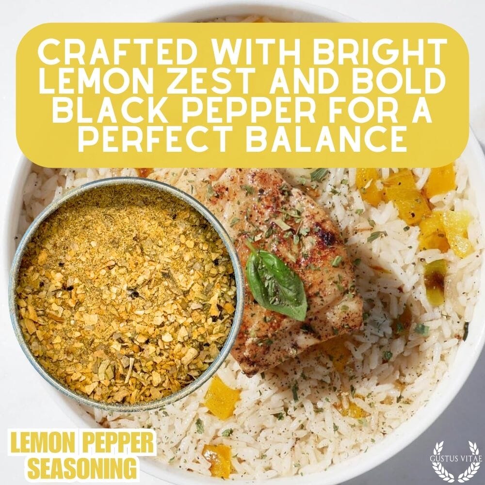 Lemon Pepper Seasoning - BBQRubs.com