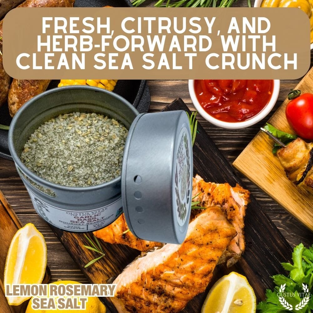 Lemon Rosemary Sea Salt - BBQRubs.com