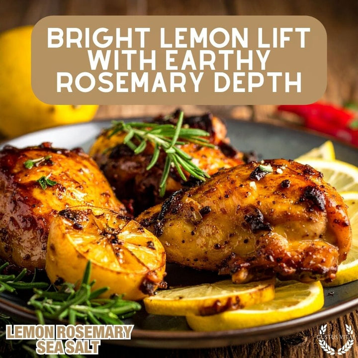 Lemon Rosemary Sea Salt - BBQRubs.com