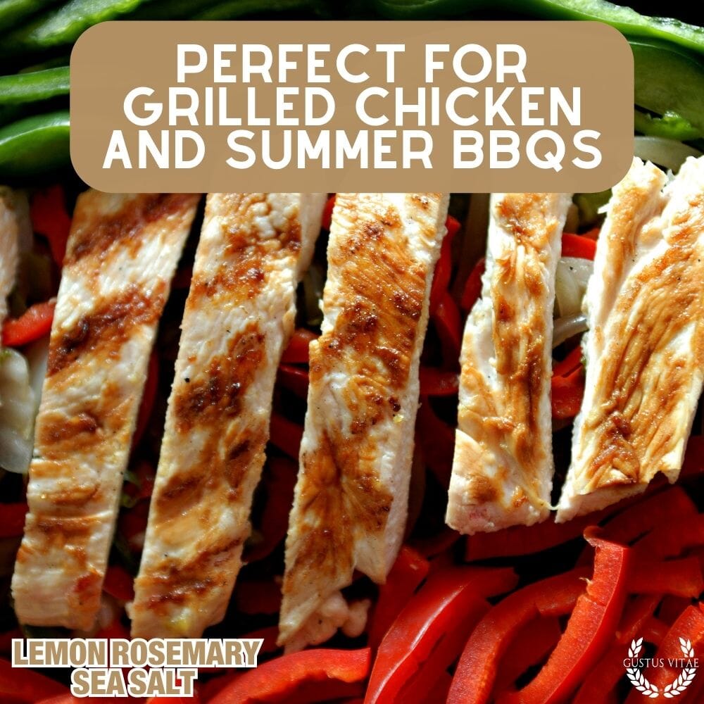 Lemon Rosemary Sea Salt - BBQRubs.com