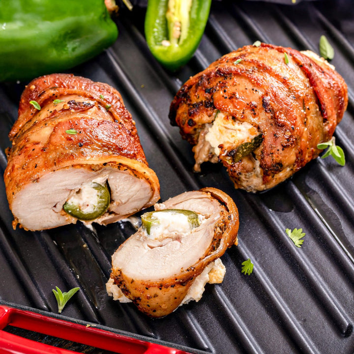 *Limited Drop* Bacon Wrapped Stuffed Chicken Breasts - BBQRubs.com