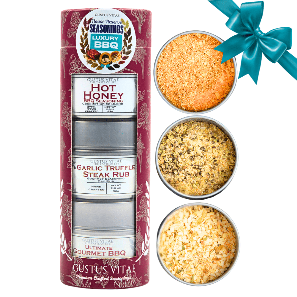 Luxury BBQ House Reserve Seasonings | Gift Pack Set of 3 - BBQRubs.com
