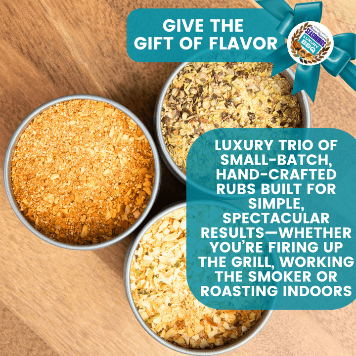 Luxury BBQ House Reserve Seasonings | Gift Pack Set of 3