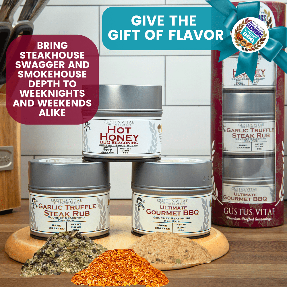 Luxury BBQ House Reserve Seasonings | Gift Pack Set of 3
