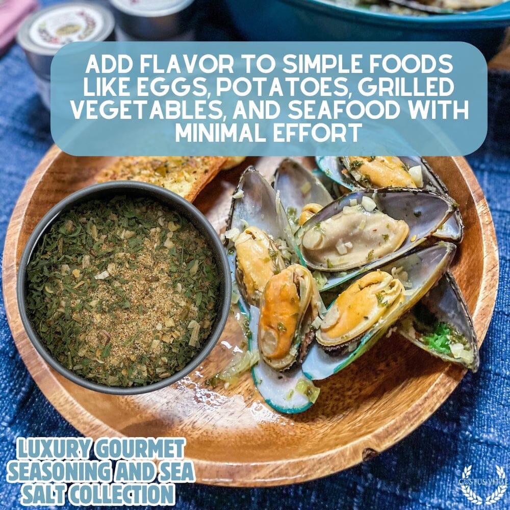 Luxury Gourmet Seasoning and Sea Salt Collection - 6 Tins - BBQRubs.com