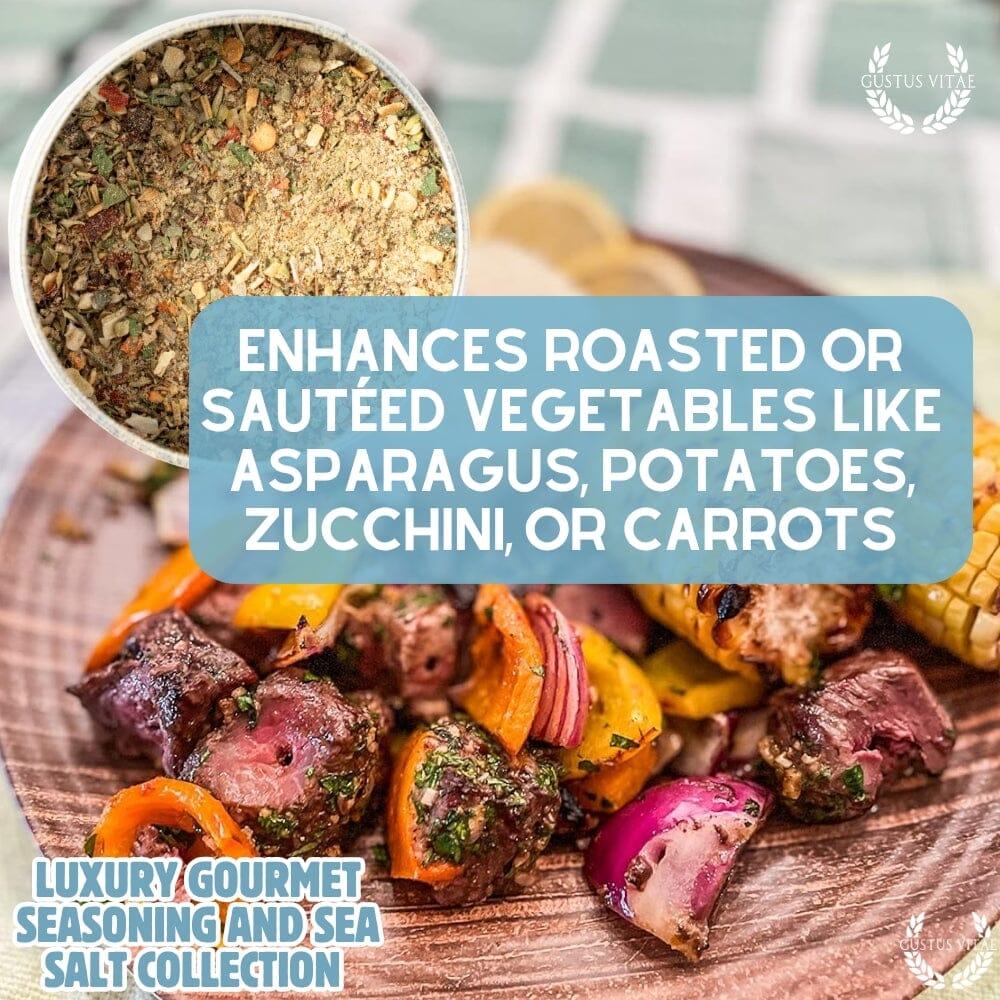 Luxury Gourmet Seasoning and Sea Salt Collection - 6 Tins - BBQRubs.com