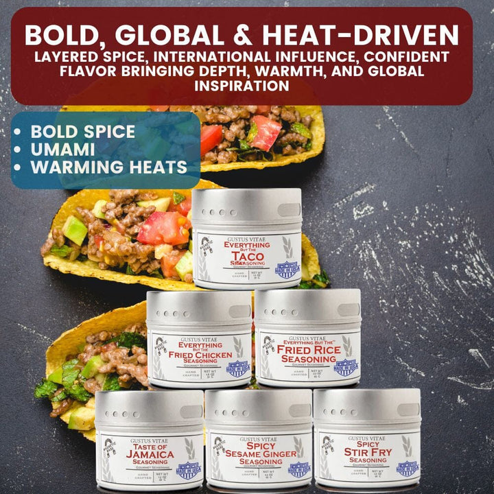 Luxury Pantry Refresh | House Favorites Seasonings & Sea Salts | Set of 20 Tins