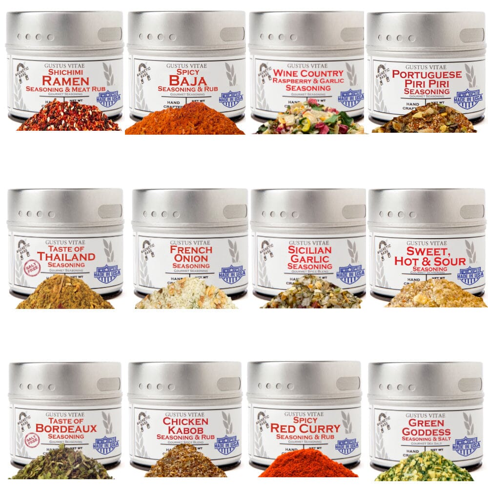 Luxury World Seasonings - Gourmet 12 Pack Collection - BBQRubs.com